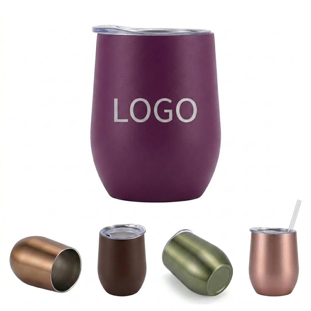Custom Logo U-Shaped Copper-Infused Vacuum Tumbler