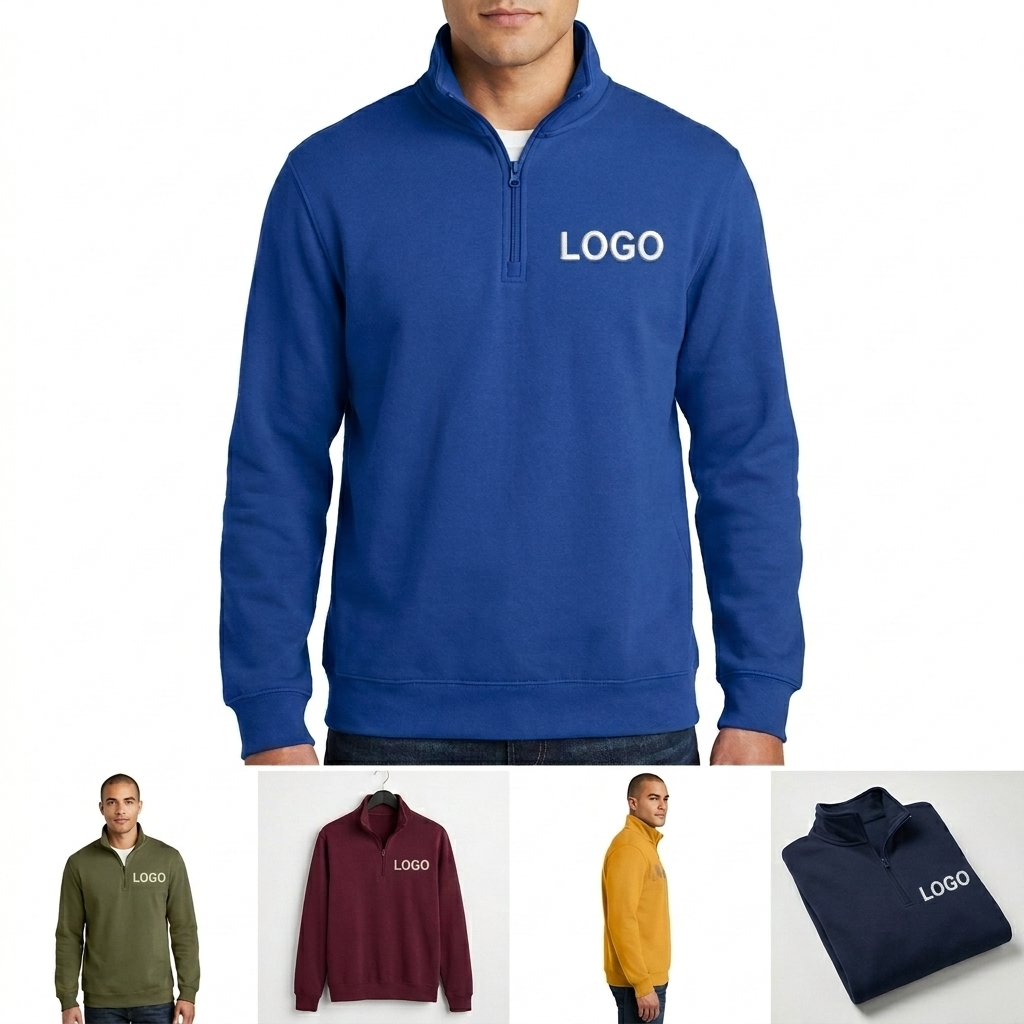 Men's Rapid-Dry Half-Zip Performance Sports Jacket