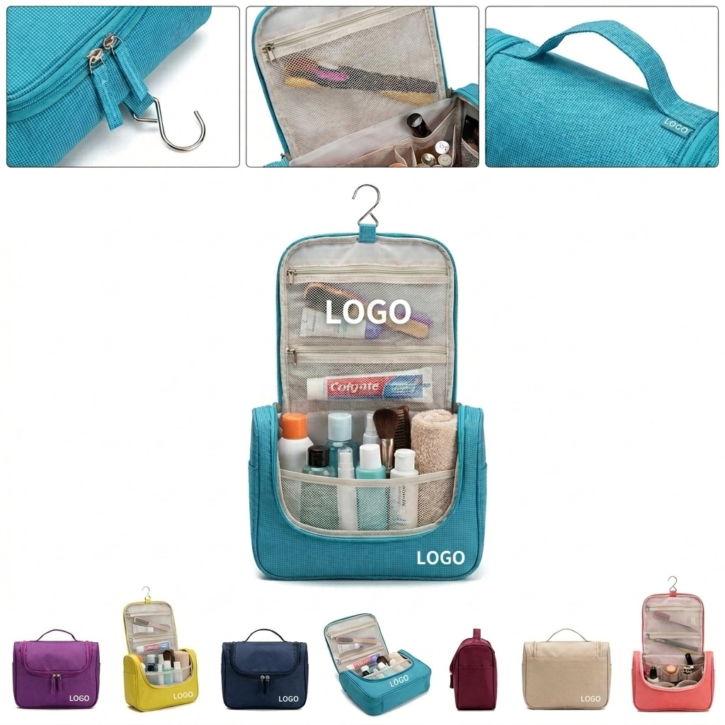 AquaGuard Travel Toiletry Bag - Waterproof Cosmetic Organizer
