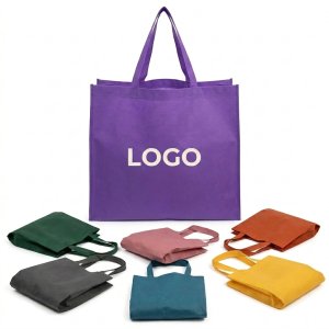 EcoRoll Compact Reusable Non-Woven Grocery Tote Bag