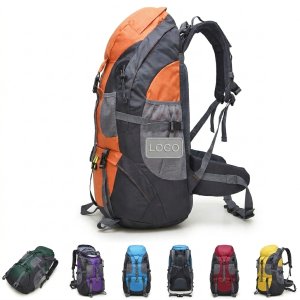 50L Lightweight Water-Resistant Hiking Backpack with Ergonomic Support